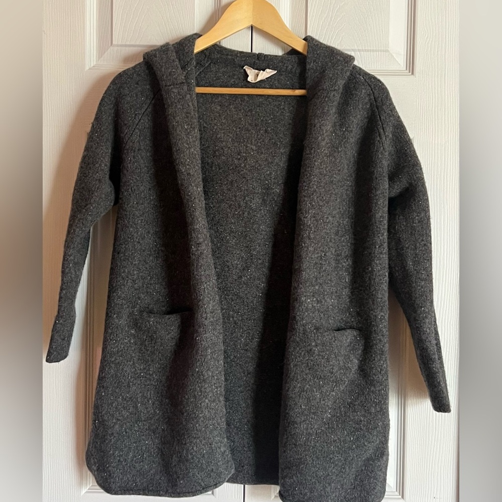 TNA Charcoal Knit Cardigan